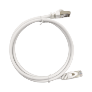 Patch Cord Cat6A 10G Blindado 3.0 Metros (9.84 Pies) Blanco