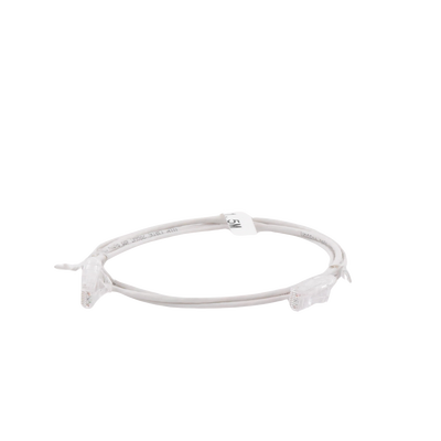 Cable de Parcheo Slim UTP Cat6 - 1.5 Metros (4.92 Pies) Blanco Diámetro Reducido (28 AWG) - Image 3