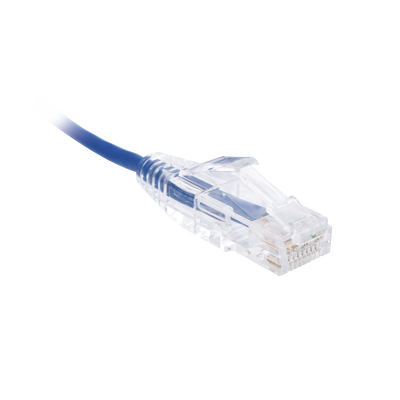 Cable de Parcheo Slim UTP Cat6 - 3 Metros (9.84 Pies) Azul Diámetro Reducido (28 AWG) - Image 2