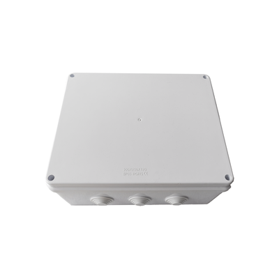 Caja de Derivación-Conexión para Exterior IP65 con 12 Entradas | 300 x 250 x 120 mm | Sellado Seguro con Empaque + 4 Tornillos | Resiste Agua, Polvo y Sol Directo - Image 2