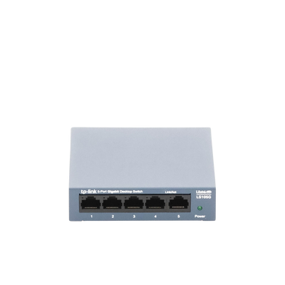Switch de escritorio Gigabit de 5 puertos 10|100|1000Mbps, carcasa metálica - Image 3