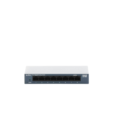 Switch de escritorio Gigabit de 8 puertos 10|100|1000Mbps, carcasa metálica - Image 6