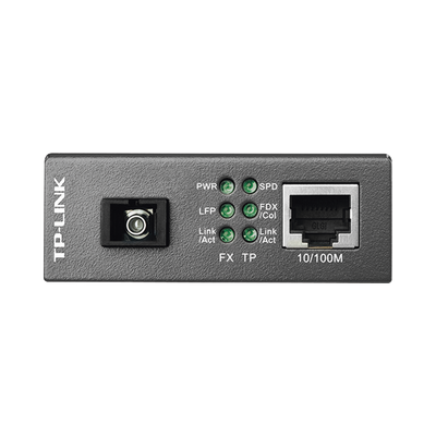 Convertidor Fibra Óptica WDM Monomodo | 1 puerto RJ45 10|100 Mbps | 1 puerto SC|UPC 100 Mbps | Hasta 20 Km | Para su Funcionamiento Requiere el Modelo MC111CS | Plug and Play - Image 2
