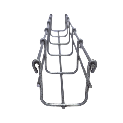 Charola Bimetálica Tipo Malla 66|50 mm, Ideal Para Utilizarse al Exterior o Zonas Húmedas, Hasta 53 Cables Cat6, Tramo de 3 Metros