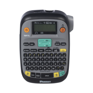Impresora Etiquetadora Portátil Industrial | 0.75 in (1.91 cm) Ancho Máx | 180 dpi | Teclado QWERTY | LCD Retroiluminada
