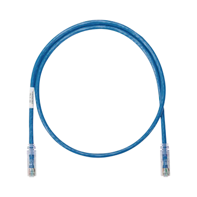 Cable de Parcheo UTP | Cat 5e | Clase D | 0.3 m (1 ft) | 24 AWG | RJ45 | Azul