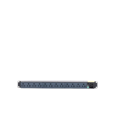 PDU Básico para Distribución de Energía, Enchufe de Entrada NEMA 5-20P, Con 12 Contactos NEMA 5-20R, Instalación Horizontal de 19in, 1UR, 20 Amp, 120 Vca - Image 4