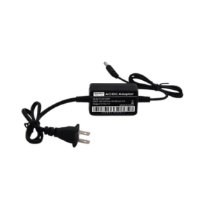 Adaptador de Pared de 12Vcc @ 1 A con cable y clavija Nema 1-15 | 0.5 metros a la toma de alimentación | 0.5 metros a la conexión del dispositivo