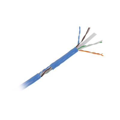 Bobina de Cable de 305 Metros (1000 Pies) Cat6 Aleación de Cobre y Aluminio (CCA), Color Azul Versión Económica. Uso en Interior. - Image 3
