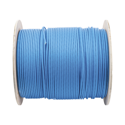 Bobina de Cable Blindado S|FTP de 4 Pares, Cat7, Inmune a Ruido e Interferencias, LSZH (Bajo Humo, Cero Halógenos), Color Azul, Bobina de 500 Metros (1640 Pies) - Image 2