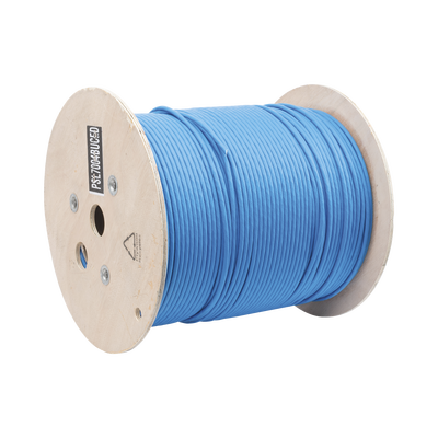 Bobina de Cable Blindado S|FTP de 4 Pares, Cat7, Inmune a Ruido e Interferencias, LSZH (Bajo Humo, Cero Halógenos), Color Azul, Bobina de 500 Metros (1640 Pies) - Image 3