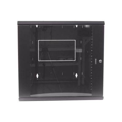 Gabinete de Montaje en Pared | 12 UR | 19in | 762mm (2.5 ft) Profundidad | Ventana de Seguridad | Acero - Image 2