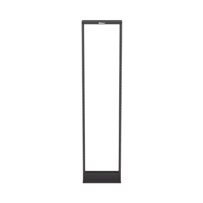 Rack de Dos Postes Estándar de 19 in, Rieles Numerados y Roscados #12-24, Fabricado en Aluminio, 45 Unidades de Rack, Color Negro - Image 2