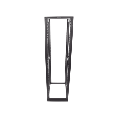 Rack de Cuatro Postes Estándar de 19", Rieles Numerados y Roscados #12-24, Profundidad Máxima de 30 in, 45 Unidades de Rack, Color Negro - Image 6