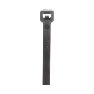 Cincho de Nylon 6.6 StrongHold™, 533mm largo x 7.6mm ancho, Color Negro Exterior, Resistente a Rayos UV, Paquete de 100pz