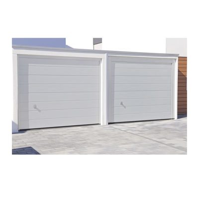Sección para puerta de Garage | Lisa | Color blanco | Para GARAGE187 | Estilo Americana.