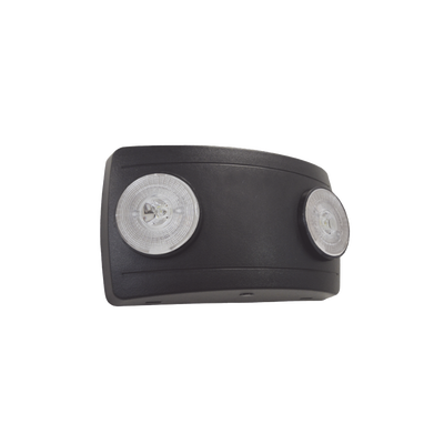 Luz de Emergencia SF660LB | 2W LED | 150 lm | 90 min Autonomía | Batería Ni-Cd | 127-240 VAC | UL 5VA | Negro