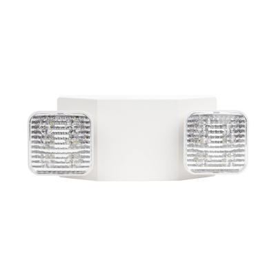 Luz LED de Emergencia | Doble LED 1W | 150 Lúmenes | Voltaje Universal 127-277 VAC | Autonomía 90 min | UL 5VA