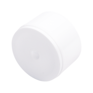Tapón de Alta Resistencia con Anti UV para Postes de Cercos Eléctricos | 1" (25.4 mm) | Polipropileno Virgen | Color Blanco | Instalación por Presión