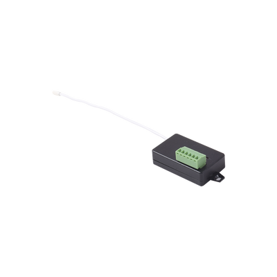 Transmisor universal | 12 VCC | 10 mA | 433.92 MHz | 55x30x25 mm | 2 sirenas por canal