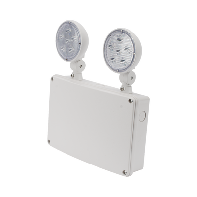 Luz de Emergencia LED | 600 lm | 3W | Montaje Universal | 120-277 VAC | Batería 6V 4.5Ah