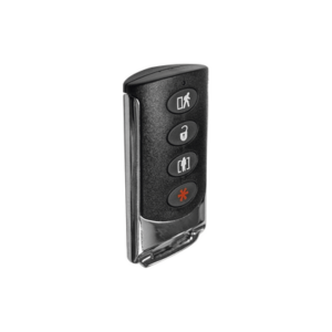Llavero Remoto Inalámbrico 4 Botones | Uso Rudo | Armado Total|Parcial|Desarmado|Pánico | 345 MHz | Batería 5 Años | Compatible Honeywell y PRO4GLTEM