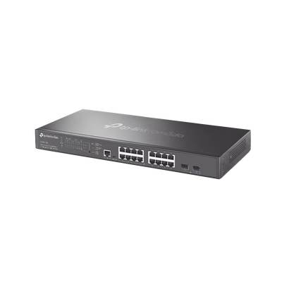 Switch L2+ Omada PoE+ | 16 Puertos MultiGigabit 2.5G | 8 Puertos 2.5G Sin PoE | 8 Puertos PoE+ 2.5G | 2 Puertos SFP+ 10G | Administración Centralizada Omada o Stand-Alone | Multicast IGMP | Presupuesto PoE 240W | Montaje en Rack - Image 2
