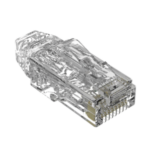 Plug RJ45 Cat6|6A, Para Cable UTP de Calibre 28 AWG (Diámetro Reducido), Chapado en Oro de 50 Micras, Paquete de 100 Piezas