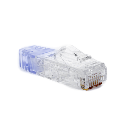 Plug RJ45 Cat6 de 5 Piezas, Para Cable UTP de Calibre 23-24 AWG, Chapado en Oro de 50 Micras, Paquete de 100 Piezas - Image 3