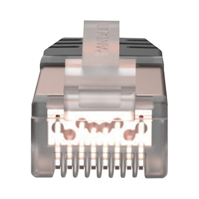 Plug RJ45 Blindado | Cat6A | 8P8C | 23-24 AWG | 50 µm Oro | 100 Piezas - Image 3