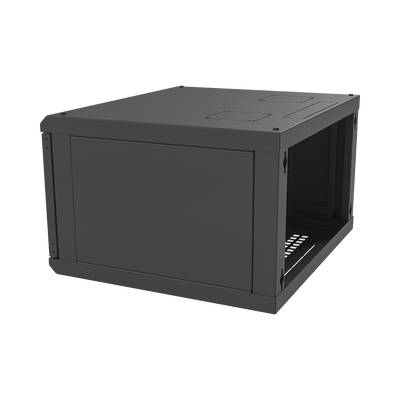 Gabinete para Montaje en Pared, con Puerta de Cristal Templado, Cuerpo Fijo, con 6 Unidades de Rack, de 19in, Fabricado en Acero - Image 4
