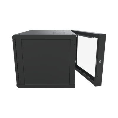 Gabinete Abatible de Pared (Con Marco Trasero) con Rack 19" de 12 Unidades. Ventana de Cristal Templado. - Image 3