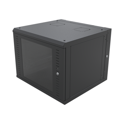 Gabinete Abatible de Pared (Con Marco Trasero) con Rack 19" de 12 Unidades. Ventana de Cristal Templado. - Image 5