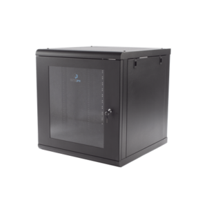 Gabinete de Pared | 16U | 635 mm Profundidad | 25 in | Cristal Templado | 100 kg Carga | Calibre 18