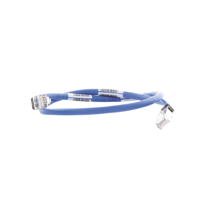 Patch Cord Cat6A | Blindado S|FTP | 500 MHz | 26 AWG | 0.61 m (2 ft) | CM|LS0H | Azul - Image 2