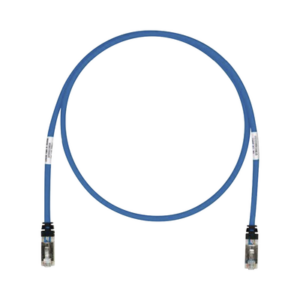 Patch Cord Cat6A, Blindado S|FTP, CM|LS0H, 0.61 Metros (2 Pies), Color Azul