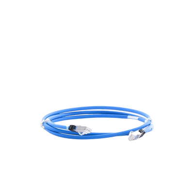 Patch Cord Cat6A | S|FTP Blindado | 500 MHz | 26 AWG | CM|LS0H | 1.52 m (5 pies) | Azul - Image 2