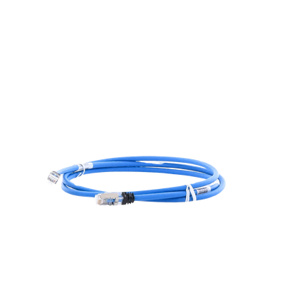 Patch Cord Cat6A | S|FTP Blindado | 500 MHz | 26 AWG | CM|LS0H | 1.52 m (5 pies) | Azul - Image 3