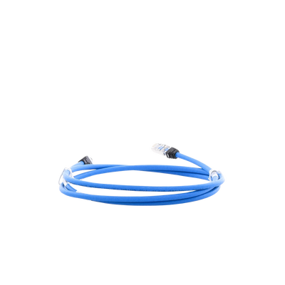 Patch Cord Cat6A | S|FTP Blindado | 500 MHz | 26 AWG | CM|LS0H | 1.52 m (5 pies) | Azul - Image 5