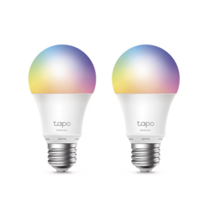 KIT 2 Focos Smart Wi-Fi Multicolor | A60 E27 | 8.3 W 806 Lúmenes | 220-240 V | 2.4 GHz | Control por Voz Alexa-Google | 8.7 W