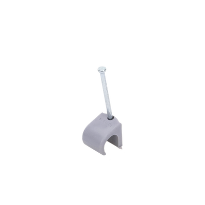 Grapa para cable redondo de 10mm color gris (100pzs) (3104-00100) - Image 3