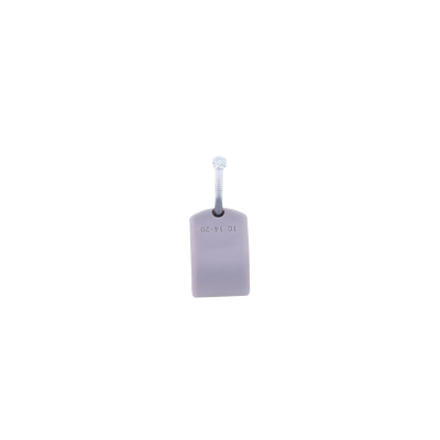 Grapa para cable redondo de 14mm color gris (100pzs) (3105-00100) - Image 2