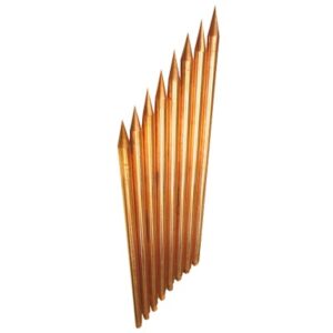 Varilla de Acero con Recubrimiento de Cobre Diámetro 5|8" de 1.5 m de Largo