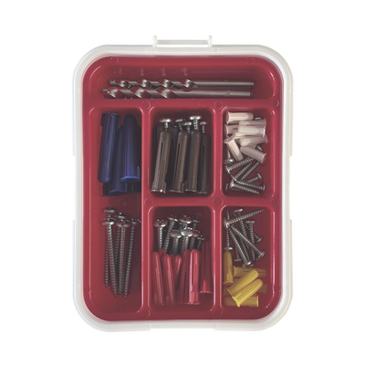 Kit para Sistemas de Fijación en Concreto, Taquetes con doble expansión y guía incluida para fácil instalación (104 piezas) - Image 2