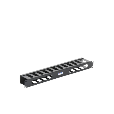 Organizador de cables horizontal de 19", 1UR - Image 3