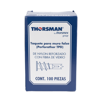 TPD Taquete auto-perforable color blanco (100pzs) (1301-01100) - Image 5