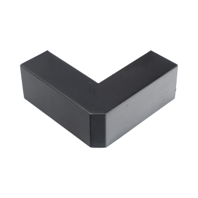 Esquinero Exterior Color Negro de PVC Auto Axtinguible, Para Canaleta TMK-1720-N-CC (5210-02003) - Image 2