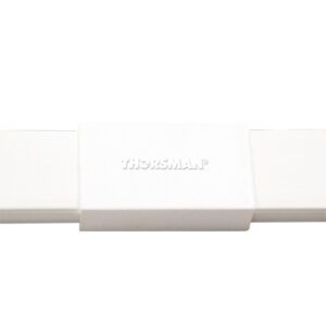 Pieza de unión color blanco de PVC auto extinguible, para canaleta TMK1720 (5280-02001)