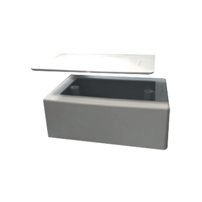 Kit de Caja TMKS1 con THAPA Ciega Incluida Color Blanco (7902-02002) - Image 2