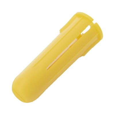 Paquete de 20 taquetes amarillo 1" y 20 tornillos 8mm x 1" - Image 2